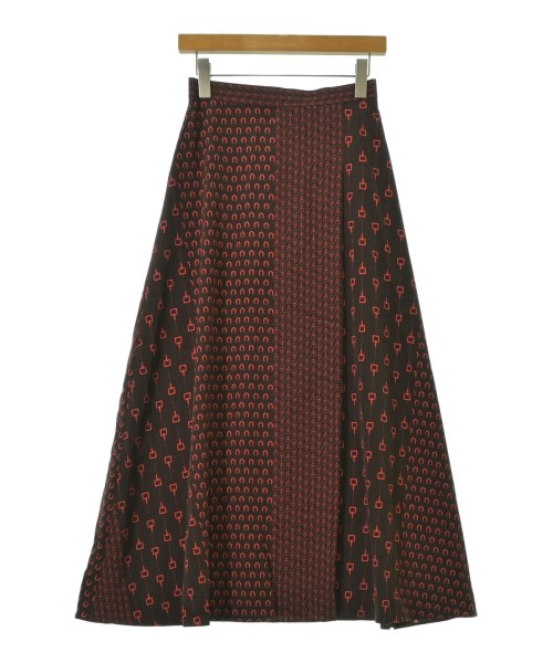 UNITED ARROWS(ユナイテッドアローズ)ロング・マキシ丈スカート 茶 サイズ:38(M位)/2200697865045
