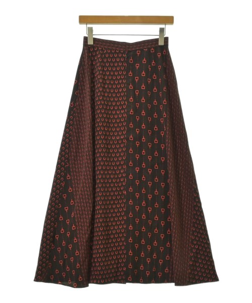 UNITED ARROWS（ユナイテッドアローズ）ロング・マキシ丈スカート 茶 サイズ:38(M位) レディース/2200697865045