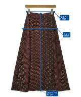 UNITED ARROWS（ユナイテッドアローズ）ロング・マキシ丈スカート 茶 サイズ:38(M位) レディース/2200697865045