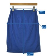 UNITED ARROWS（ユナイテッドアローズ）ひざ丈スカート 青 サイズ:38(M位) レディース/2200697865052