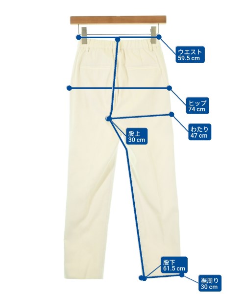 UNITED ARROWS（ユナイテッドアローズ）スラックス 白 サイズ:34(XS位) レディース/2200697798060