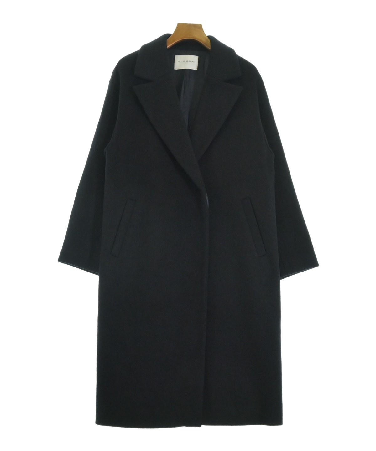 UNITED ARROWS（ユナイテッドアローズ）チェスターコート 紺 サイズ:38