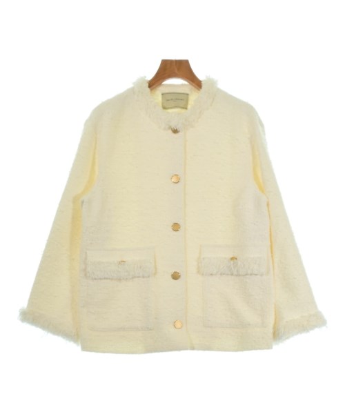 UNITED ARROWS(ユナイテッドアローズ)ノーカラージャケット 白 サイズ:38(M位)/2200694144075