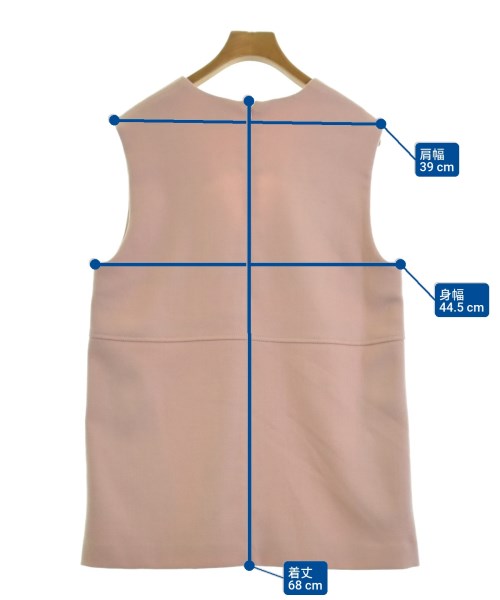 UNITED ARROWS（ユナイテッドアローズ）ベスト ピンク サイズ:-(L位) レディース/2200694144082