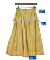 UNITED ARROWS（ユナイテッドアローズ）ロング・マキシ丈スカート 黄 サイズ:38(M位) レディース/2200698497030
