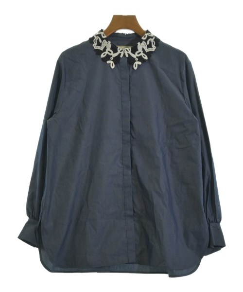 UNITED ARROWS(ユナイテッドアローズ)ブラウス 紺 サイズ:F/2200694524051