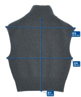 UNITED ARROWS（ユナイテッドアローズ）ベスト グレー サイズ:F レディース/2200696062124