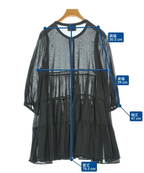 UNITED ARROWS（ユナイテッドアローズ）ブラウス 黒 サイズ:-(L位) レディース/2200688636074