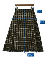 UNITED ARROWS（ユナイテッドアローズ）ロング・マキシ丈スカート 黒 サイズ:38(M位) レディース/2200693373315