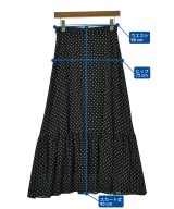 UNITED ARROWS（ユナイテッドアローズ）ロング・マキシ丈スカート 黒 サイズ:38(M位) レディース/2200694131112
