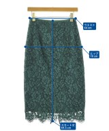 UNITED ARROWS（ユナイテッドアローズ）ひざ丈スカート 緑 サイズ:38(M位) レディース/2200689907043