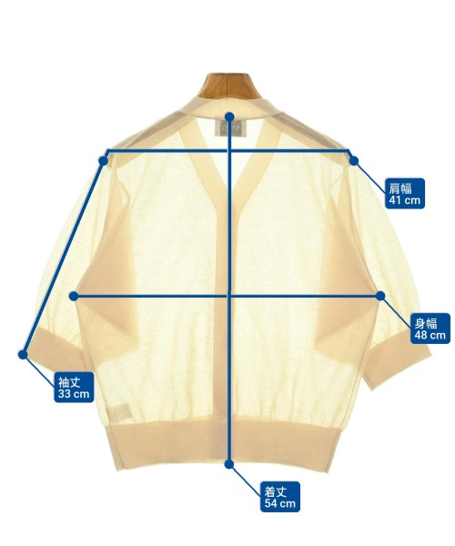 UNITED ARROWS（ユナイテッドアローズ）カーディガン ベージュ サイズ:F レディース/2200693720034
