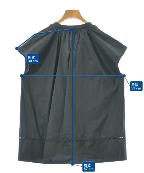 UNITED ARROWS（ユナイテッドアローズ）ブラウス 黒 サイズ:F レディース/2200699470070