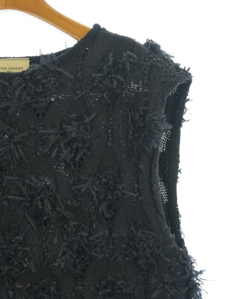 UNITED ARROWS（ユナイテッドアローズ）ベスト 黒 サイズ:-(M位) レディース/2200699513012