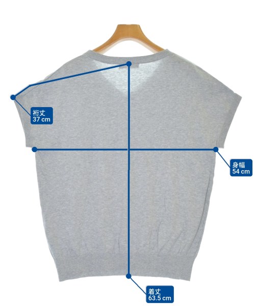 UNITED ARROWS（ユナイテッドアローズ）ニット・セーター グレー サイズ:F レディース/2200693422099