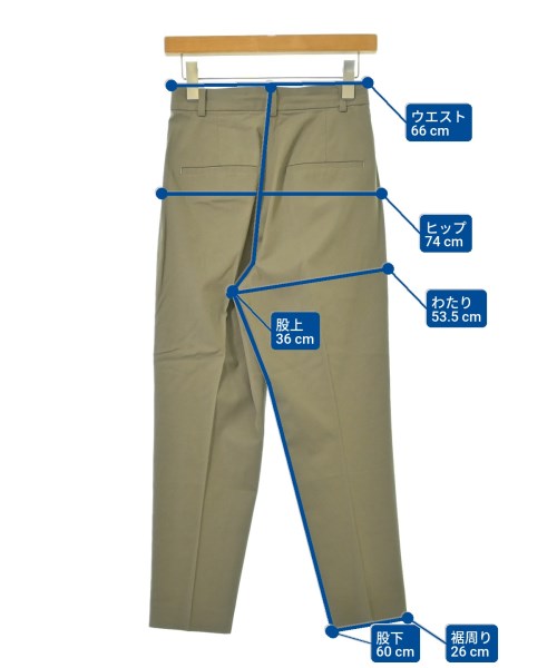 UNITED ARROWS（ユナイテッドアローズ）スラックス カーキ サイズ:36(S位) レディース/2200693884033