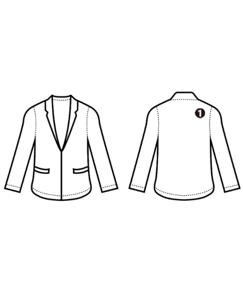 UNITED ARROWS（ユナイテッドアローズ）カジュアルジャケット 白 サイズ:36(S位) レディース/2200694118038
