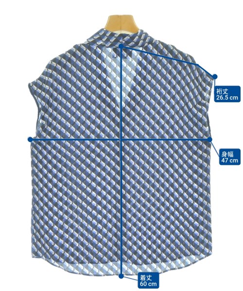 UNITED ARROWS（ユナイテッドアローズ）ブラウス 紺 サイズ:-(M位) レディース/2200698081086