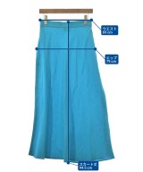 UNITED ARROWS（ユナイテッドアローズ）ロング・マキシ丈スカート 青 サイズ:38(M位) レディース/2200695983116