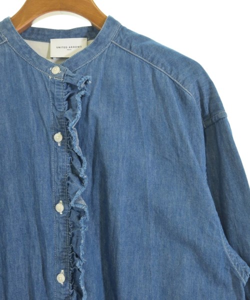 UNITED ARROWS（ユナイテッドアローズ）カジュアルシャツ 青 サイズ:F レディース/2200698272057