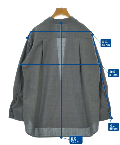 UNITED ARROWS（ユナイテッドアローズ）ブラウス グレー サイズ:F レディース/2200698026087