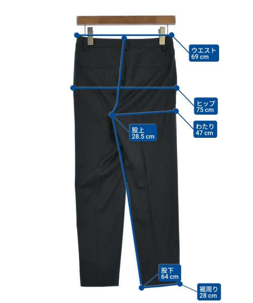 UNITED ARROWS（ユナイテッドアローズ）スラックス 黒 サイズ:36(S位) レディース/2200699856058