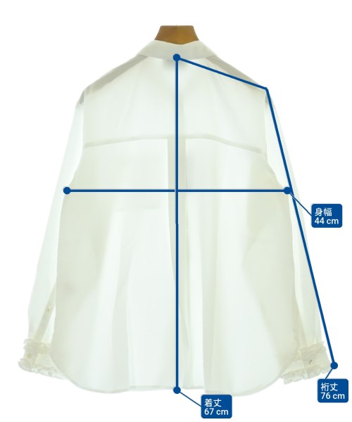 UNITED ARROWS（ユナイテッドアローズ）カジュアルシャツ 白 サイズ:F レディース/2200695528058