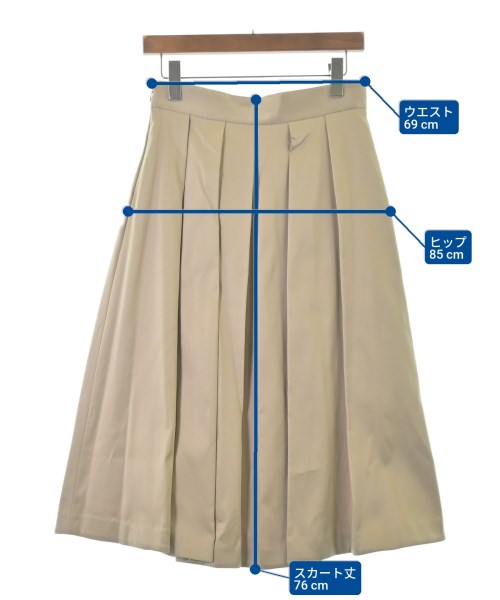 UNITED ARROWS（ユナイテッドアローズ）ロング・マキシ丈スカート ベージュ サイズ:40(M位) レディース/2200697790071