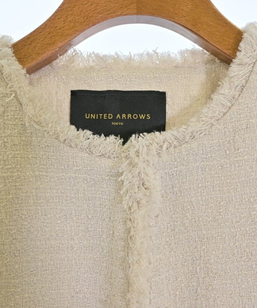 UNITED ARROWS（ユナイテッドアローズ）ジャケット 白 サイズ:40(M位) レディース/2200697790101