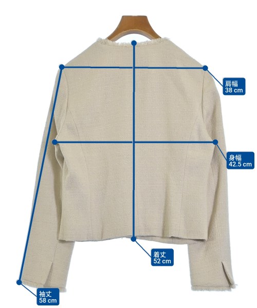 UNITED ARROWS（ユナイテッドアローズ）ジャケット 白 サイズ:40(M位) レディース/2200697790101