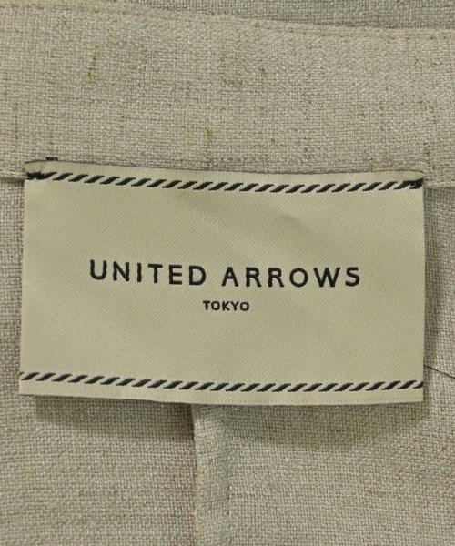 UNITED ARROWS（ユナイテッドアローズ）ノーカラージャケット ベージュ サイズ:-(M位) レディース/2200698218017