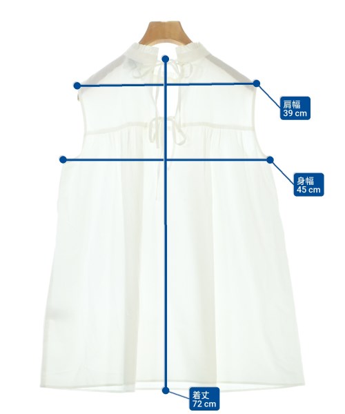 UNITED ARROWS（ユナイテッドアローズ）カジュアルシャツ 白 サイズ:F レディース/2200700539079