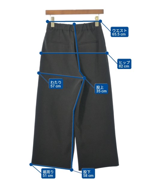 UNITED ARROWS（ユナイテッドアローズ）スラックス 黒 サイズ:36(S位) レディース/2200697144010