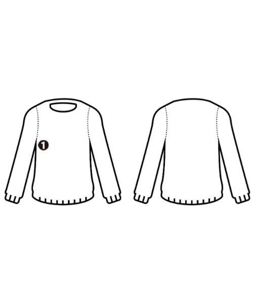 UNITED ARROWS（ユナイテッドアローズ）ニット・セーター 白 サイズ:-(XS位) レディース/2200697506023