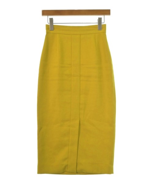 UNITED ARROWS（ユナイテッドアローズ）ロング・マキシ丈スカート 黄 サイズ:34(XS位) レディース/2200697508027