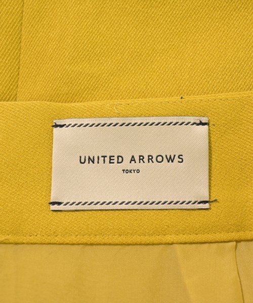UNITED ARROWS（ユナイテッドアローズ）ロング・マキシ丈スカート 黄 サイズ:34(XS位) レディース/2200697508027