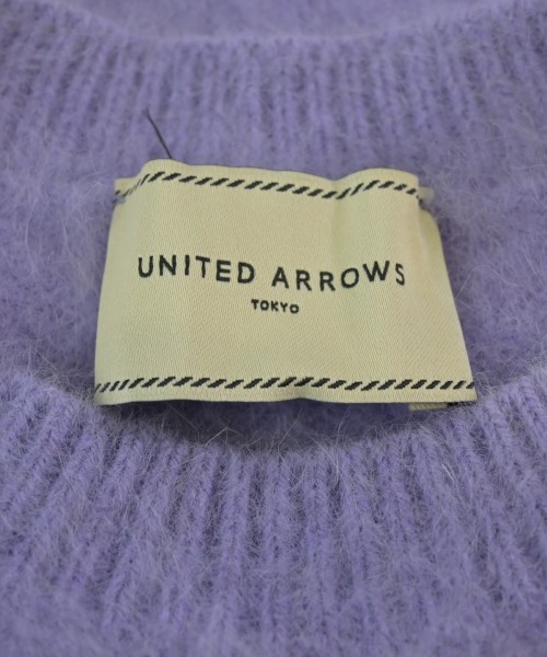 UNITED ARROWS（ユナイテッドアローズ）ニット・セーター 紫 サイズ:F レディース/2200699840149