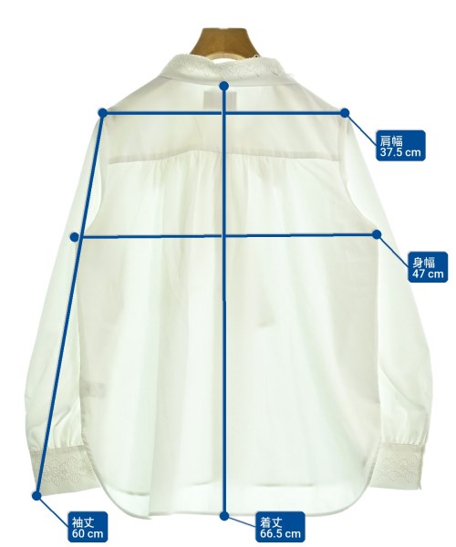 UNITED ARROWS（ユナイテッドアローズ）カジュアルシャツ 白 サイズ:-(M位) レディース/2200701334031