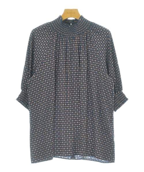 UNITED ARROWS(ユナイテッドアローズ)ブラウス 紺 サイズ:F/2200701445027