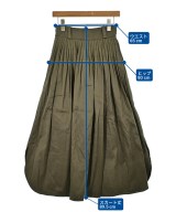 UNITED ARROWS（ユナイテッドアローズ）ロング・マキシ丈スカート カーキ サイズ:36(S位) レディース/2200701508067