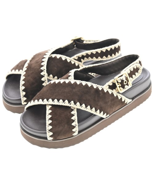 UNITED ARROWS(ユナイテッドアローズ)サンダル 茶 サイズ:EU38(24.5cm位)/2200701718107