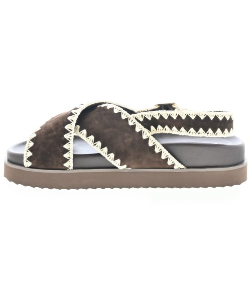 UNITED ARROWS（ユナイテッドアローズ）サンダル 茶 サイズ:EU38(24.5cm位) レディース/2200701718107