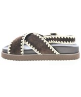 UNITED ARROWS（ユナイテッドアローズ）サンダル 茶 サイズ:EU38(24.5cm位) レディース/2200701718107