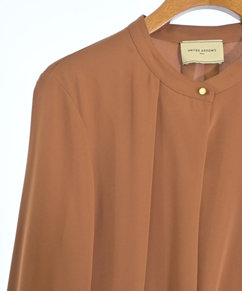 UNITED ARROWS（ユナイテッドアローズ）ブラウス 茶 サイズ:F レディース/2200698310032
