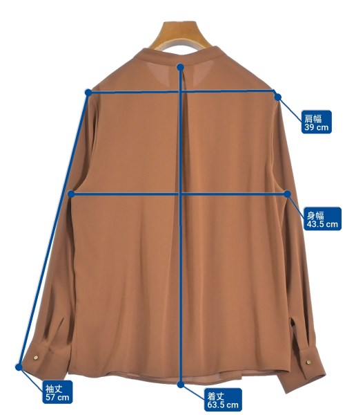 UNITED ARROWS（ユナイテッドアローズ）ブラウス 茶 サイズ:F レディース/2200698310032