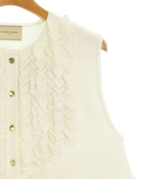 UNITED ARROWS（ユナイテッドアローズ）ノースリーブ 白 サイズ:F レディース/2200699083034