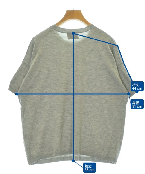 UNITED ARROWS（ユナイテッドアローズ）ニット・セーター グレー サイズ:F レディース/2200701978044