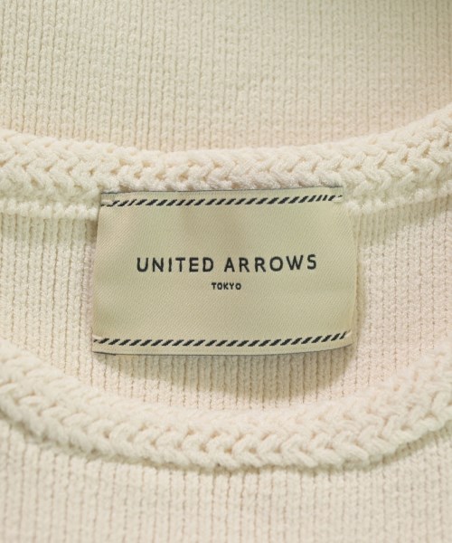 UNITED ARROWS（ユナイテッドアローズ）ベスト/ノースリーブ 白 サイズ:-(L位) レディース/2200647339053