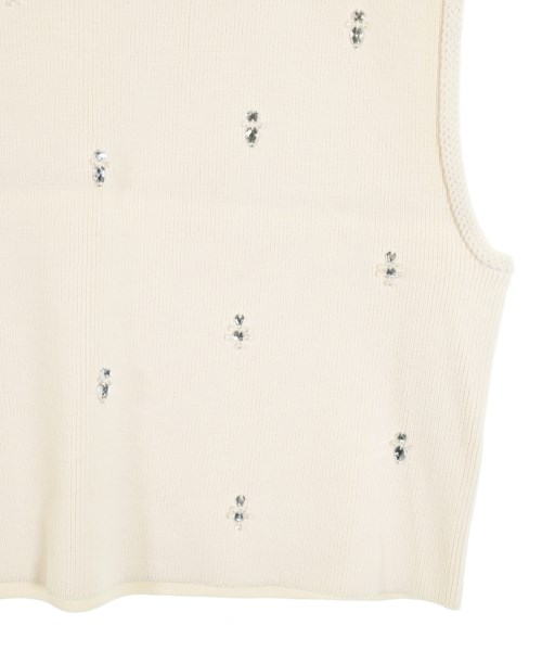 UNITED ARROWS（ユナイテッドアローズ）ベスト/ノースリーブ 白 サイズ:-(L位) レディース/2200647339053