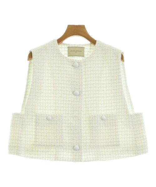 UNITED ARROWS(ユナイテッドアローズ)ベスト 白 サイズ:F/2200647339060